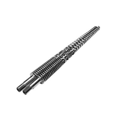 quality حرفه ای 110/220 مخروط دو پیچ بشکه برای حمایت از PVC کارخانه تجهیزات سوزو factory