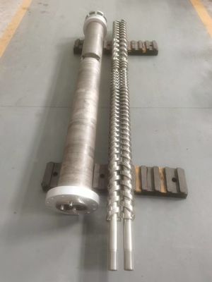 quality Krauss Maffei Kmd75 پیچ و بشکه دوقلو موازی factory